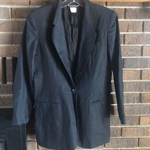 Women’s black blazer